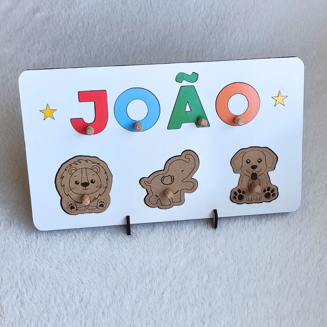 Puzzle personalizado para criança