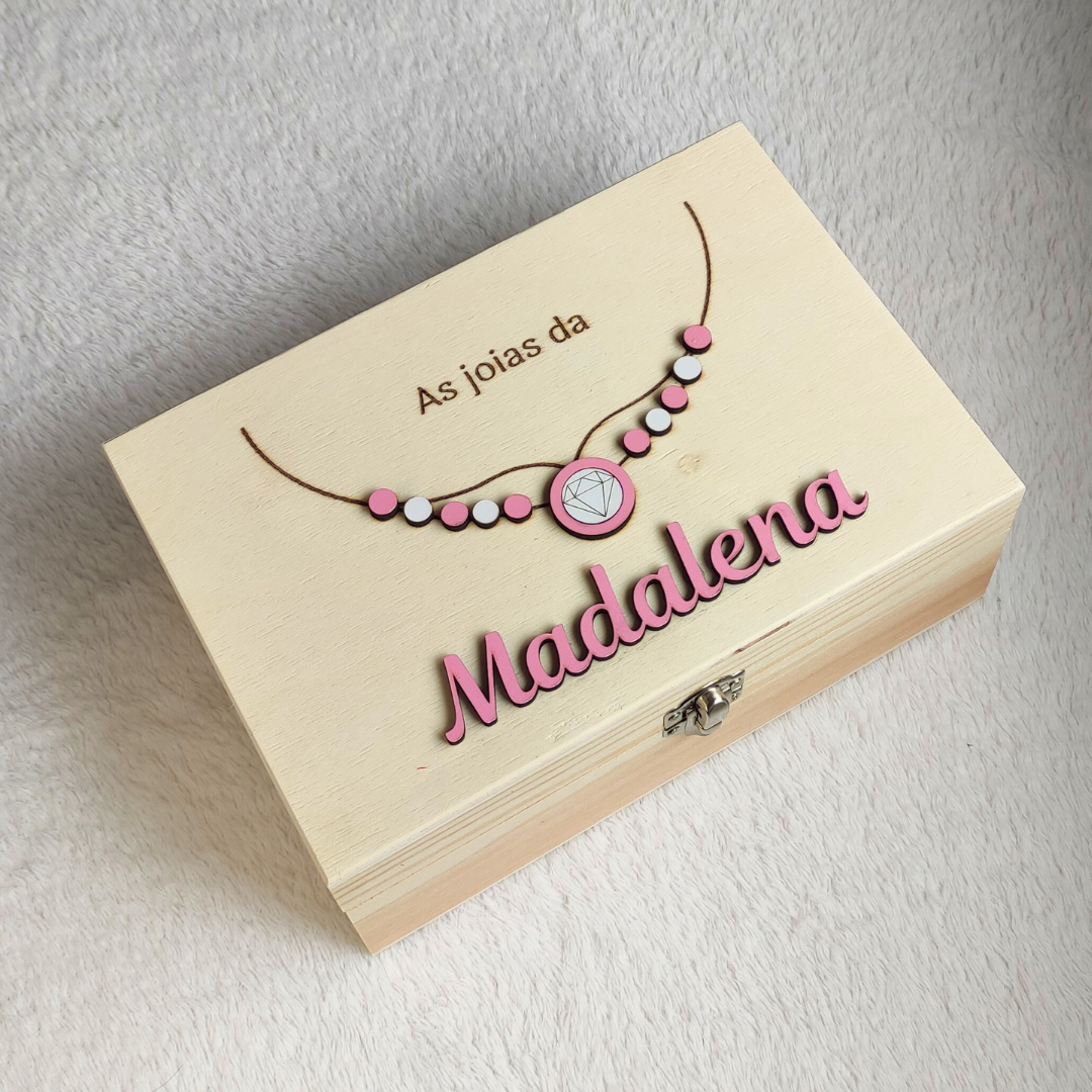 Caixa de Joias personalizada