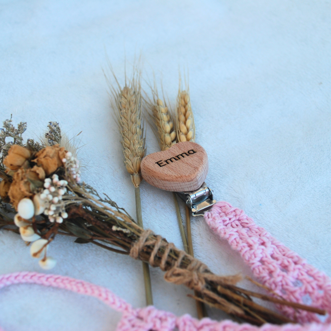 Prendedor de chucha em croché