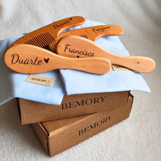 Escova & Pente personalizados para bebé