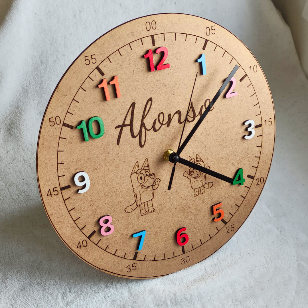 Relógio de parede personalizado