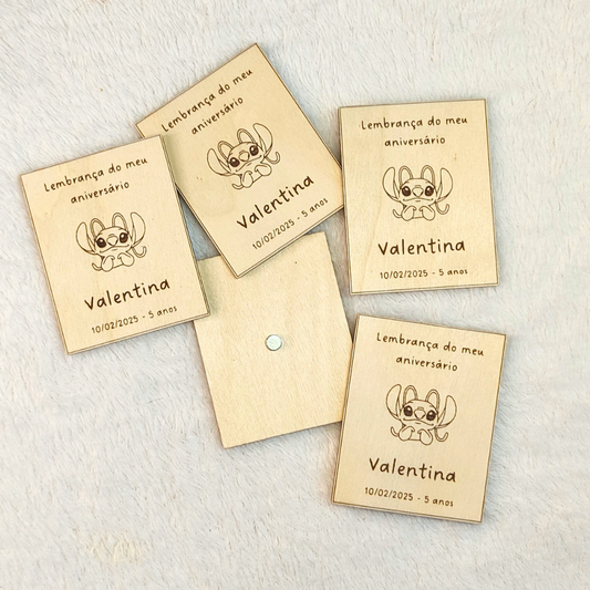 Lembrança - Placa de aniversário