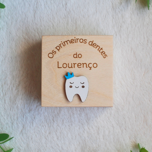 Caixa dos primeiros dentes