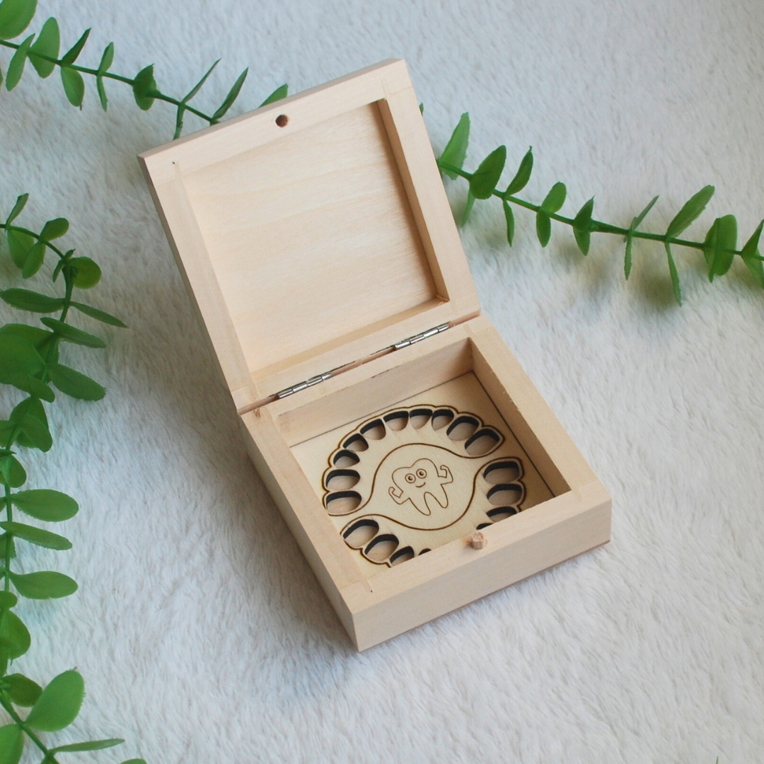 Caixa dos primeiros dentes